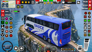 Bus Driving Game 3D: MegaRoute Screenshot 1