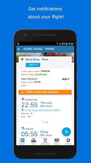 CheckMyTrip Screenshot 1