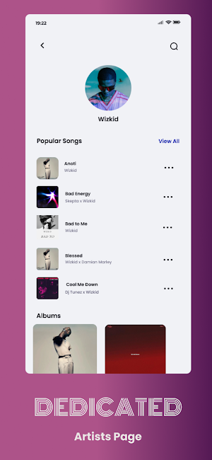 tooXclusive: Lyrics Finder App Screenshot 1