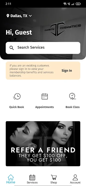 Charette Cosmetics Screenshot 0