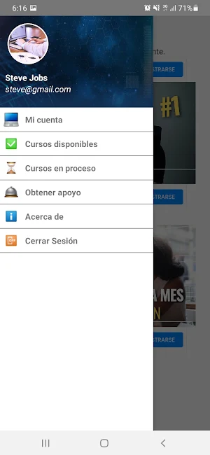 Cursos en línea Digitales Screenshot 3