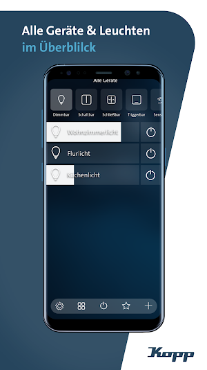 Kopp HomeConnect Screenshot 2