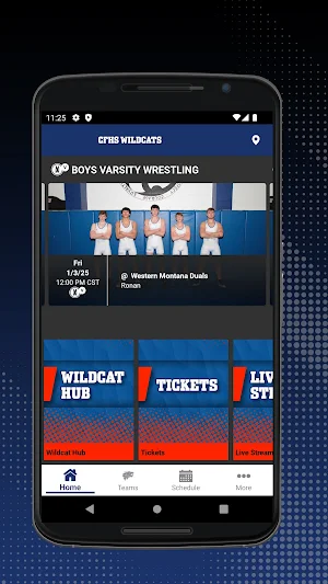 CFHS Wildcat Athletics Screenshot 0