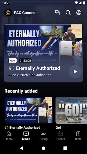 Power Apostolic Connect Screenshot 1