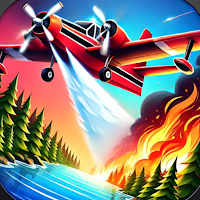 Fly Fire Plane Hero