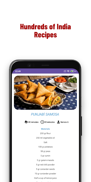 India Recipes Screenshot 0