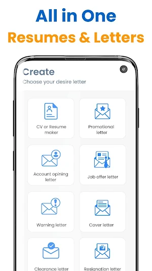 Resume Builder PDF - CV Maker Screenshot 3
