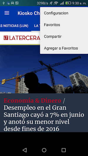 Periodicos Chilenos - Diarios de Chile Screenshot 2