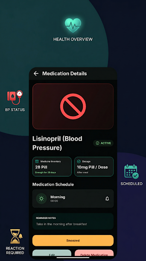 VitaBeat: Med & Heart Monitor Screenshot 3