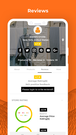 Multi Vendor Mobile App For Magento 2 Screenshot 2