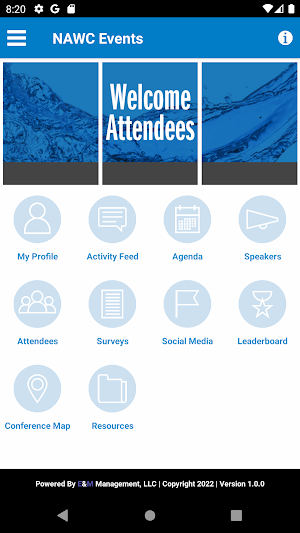 NAWC Events Screenshot 0