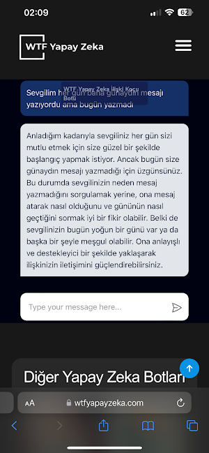 WTF Yapay Zeka Screenshot 3