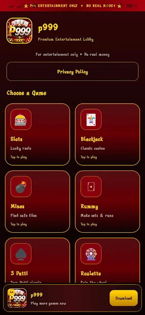 p999 Screenshot 0