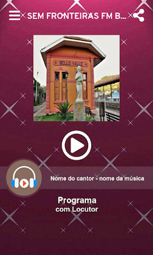 SEM FRONTEIRAS FM BELO VALE Screenshot 0