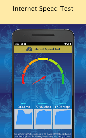 Internet Speed Test - Phone, Tablets, SMART TVs Screenshot 0