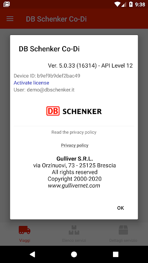 DB Schenker Co-Di Screenshot 2