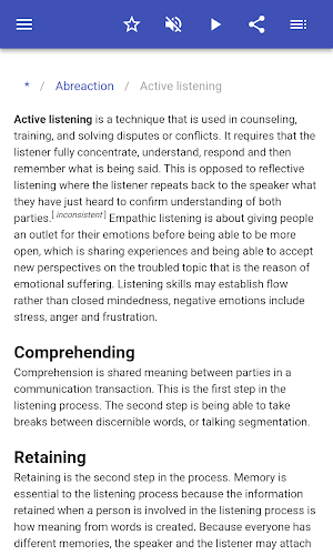 Psychological concepts Screenshot 2