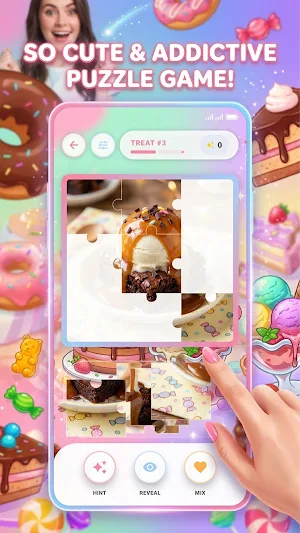 Dessert Jigsaw Puzzle Game Screenshot 1