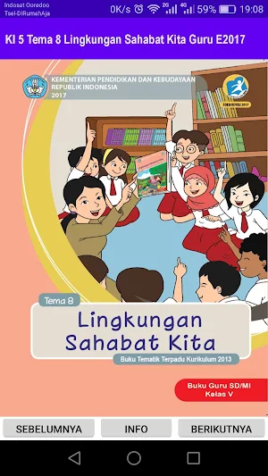 Kl 5 Tema 8 Lingkungan Sahabat Kita Guru E2017 Screenshot 0