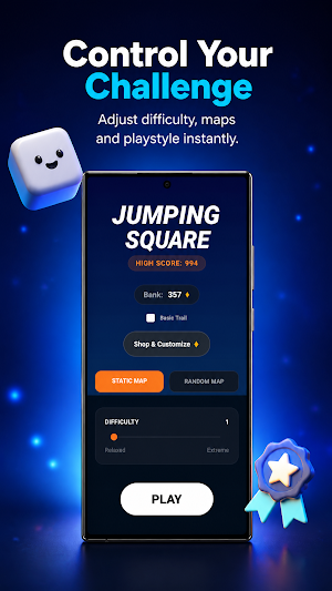 Jumping Square Screenshot 1