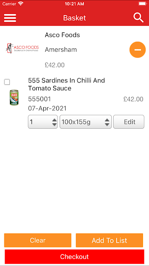 Asco Foods Screenshot 3