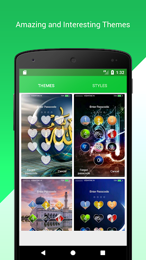 Allah Lock Screen - Time Password(Pin Screen Lock) Screenshot 2