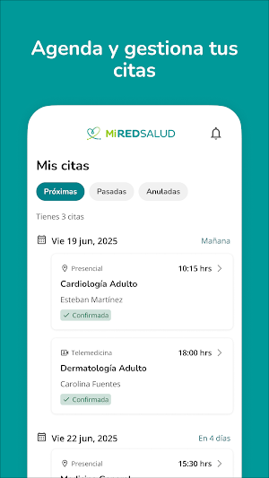 MiRedSalud Screenshot 2