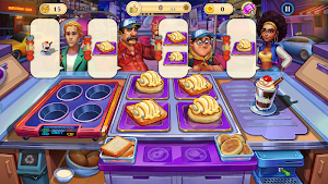 Crazy Cooking Tour: Chef's Restaurant Food Game Screenshot 0