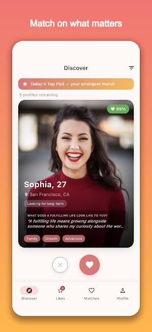 Love Dating - Serious Singles Screenshot 0