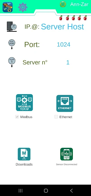 Vib Modbus Sensor Screenshot 0