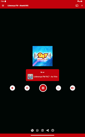 Liderança FM - Abaeté/MG Screenshot 2