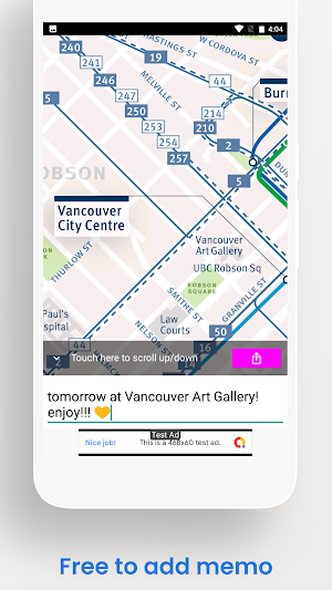Vancouver Metro Bus Map Guide Screenshot 3