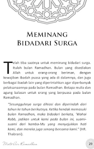 Mata Air Ramadhan Screenshot 2
