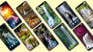Waterfall Wallpaper 4k Screenshot 1