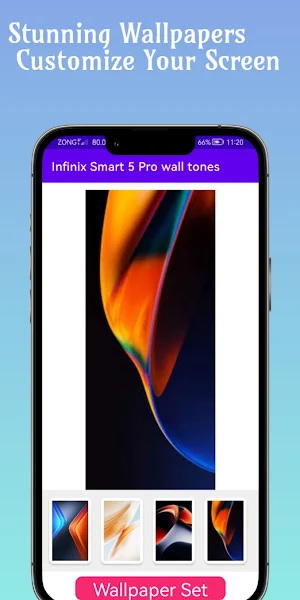 infinix Smart 5 Pro wall tones Screenshot 1
