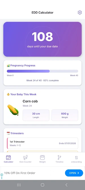 EDDCalculator Screenshot 1