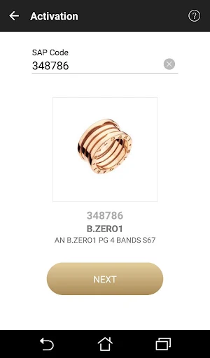 Instore - bvlgari Screenshot 1