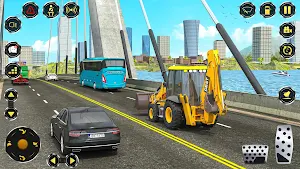 Real JCB Backhoe Loader Game Screenshot 3
