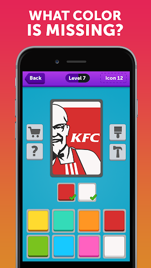 Color Mania Quiz - Guess the logo game Screenshot 0