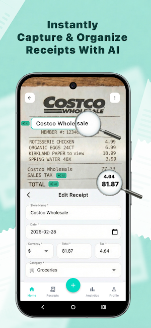 Receipt Zen Screenshot 1