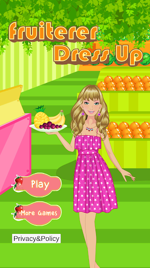 Fruiterer Girl Dress up Game Screenshot 0