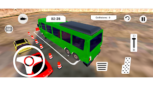 Bus and Car Parking Game Screenshot 2
