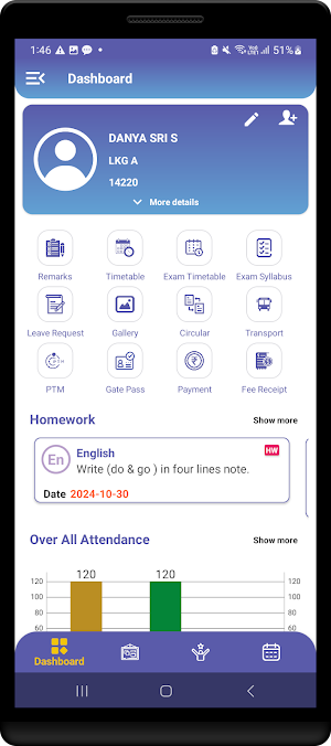Holy Angels Matric Salem Screenshot 1