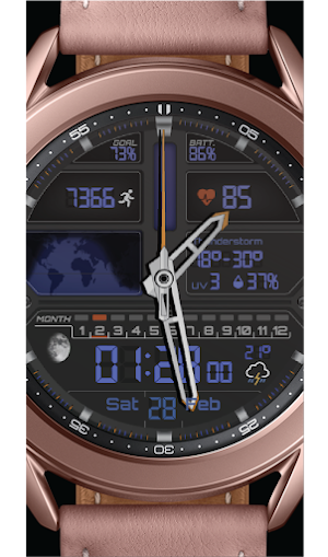 Sport Block Watch Face Screenshot 1