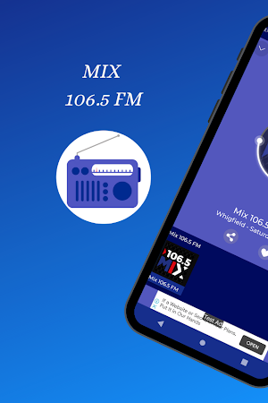 Mix 106.5 FM Radio Online Screenshot 1