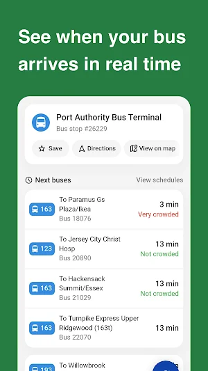 New Jersey Train & Bus Times Screenshot 1
