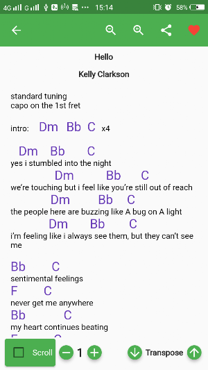 Guitar Chord Offline Screenshot 2