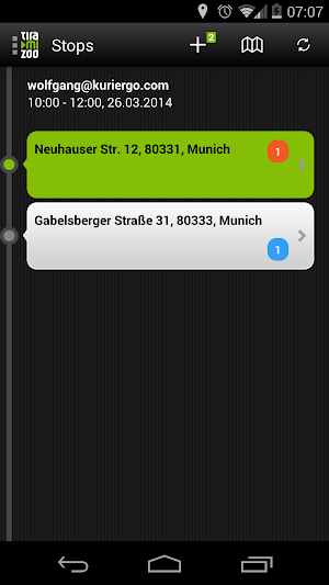 tiramizoo Kurier Screenshot 0