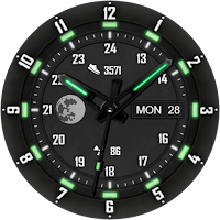 Analog Color Watch face