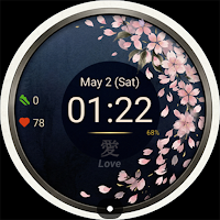 Sakura Japanese Watch Face